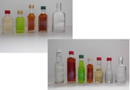 Abfüllen von Miniaturflaschen